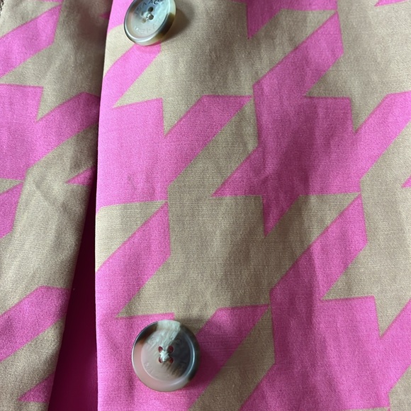 Women’s Ltd Ed. Isaac Mizrahi X Target houndstooth rain jacket- XS New (no tags) - Picture 6 of 7